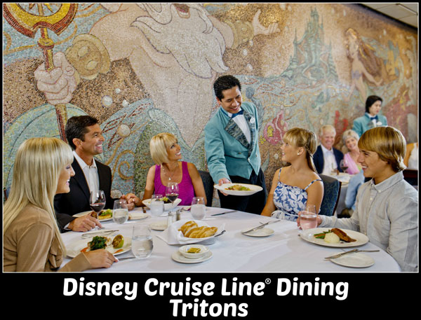 Disney Wonder - Triton's - Disney Cruise Line Dining
