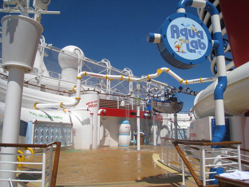 Aqua Lab on the Disney Fantasy