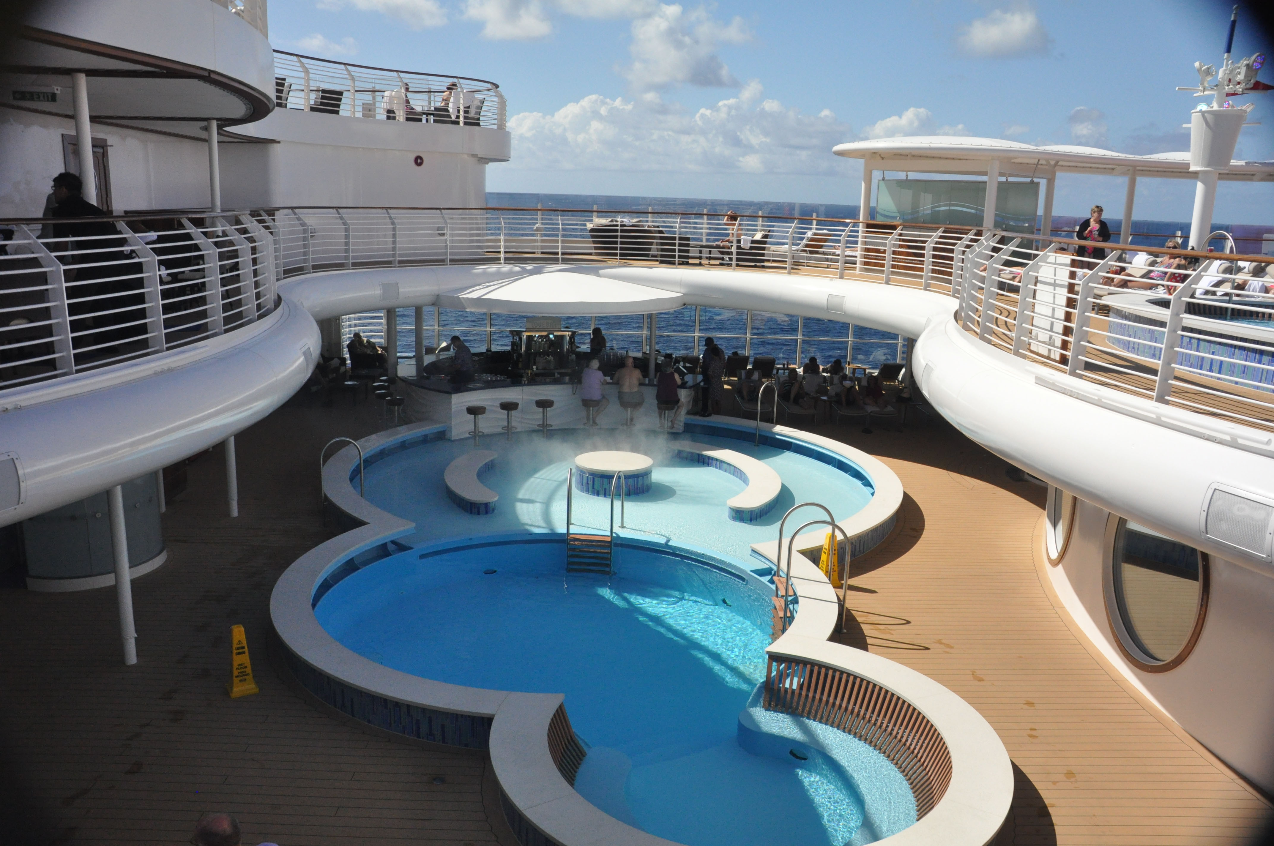 Disney Fantasy’s Adult Only Quiet Cove Pool and Cove Bar