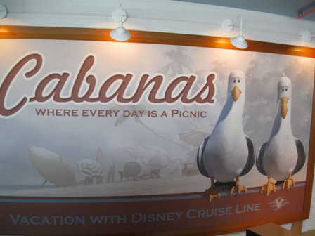 Disney Fantasy – Embarkation Dining Options