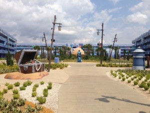 Little Mermaid area of Disney's Art of Animation Resort!