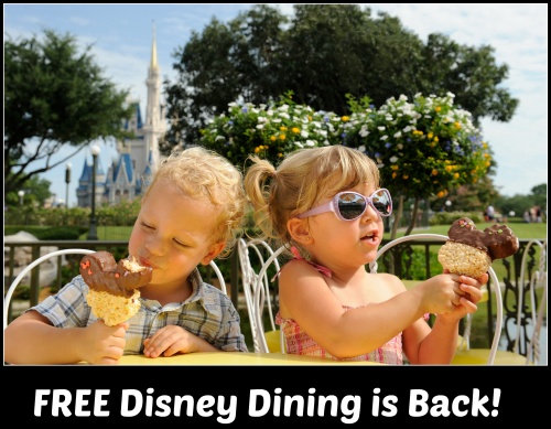 FREE Disney Dining Plans Or Save up to 30% Available select dates 9/29/13-12/22/13!