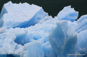 Cruising through Tracy Arm Fjord on Disney Cruise Line