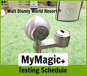 MyMagic+ testing schedule