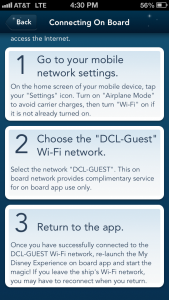 Disney Cruise Line Navigator App Now Available