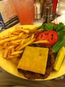the one and only Beaches and Cream burger!