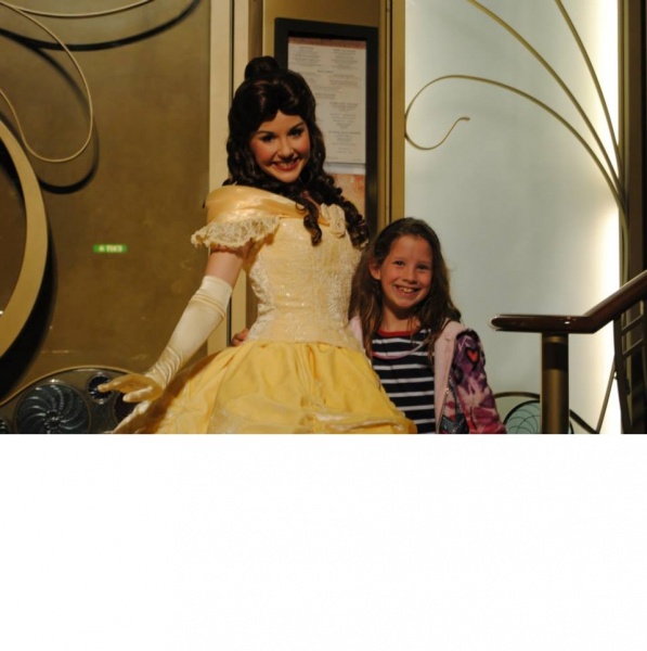 Belle on Disney Cruise Line