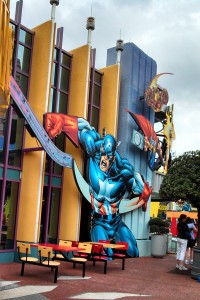 Captain America Cafe - Marvel Superhero Island