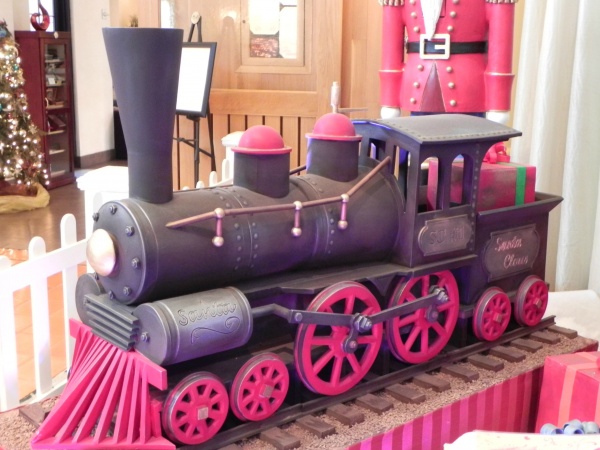 Chocolate Train from Swan Display