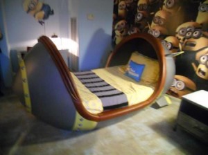 kids rocket bed