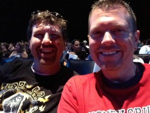 TMFL Agents Ric and Steve waiting for the Show TMFL Agents Ric and Steve waiting for the Show