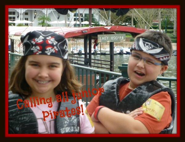 Avast, ye mateys!  Calling all junior Disney pirates!