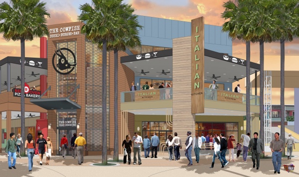 CowFish at CityWalk - Rendering