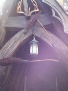 Yes, there are three broomsticks here.  