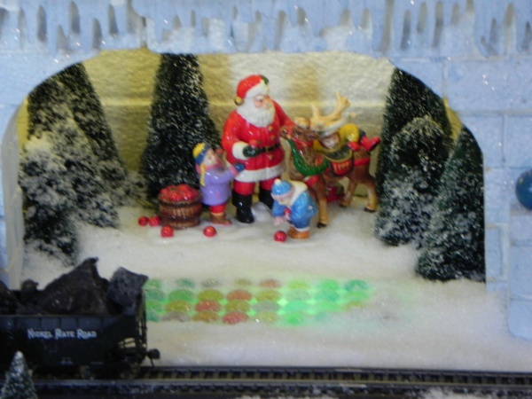 Epcot Resorts Holidays Train display 3