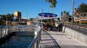 Water Taxi dock at CityWalk