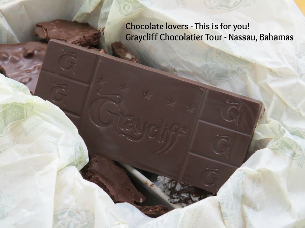 Graycliff Chocolatier:  The Art of Making Chocolate and Factory Tour – “From the Bean to the Bar”