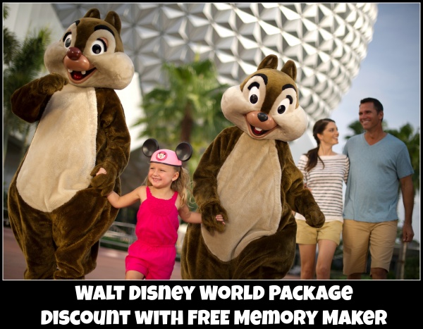Walt Disney World Discount Package With FREE Memory Maker