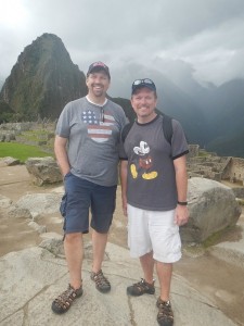 Ric & Steve at Machu Picchu