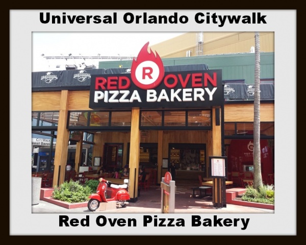 Universal Orlando Citywalk Red Oven Pizza Bakery