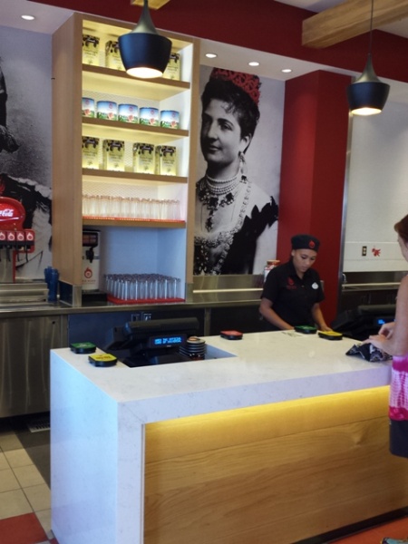 Red Oven ordering Red Oven Pizza Bakery ordering area