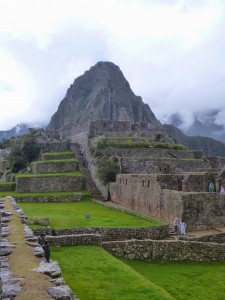 Structures at Machu Picchu