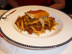 Pasta Pennete Bolognese