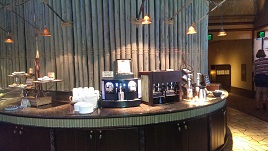 AKL club lounge coffee-cappuccino maker