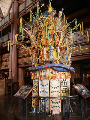 AKL lobby Igbo Ijele mask AKL lobby Igbo Ijele mask