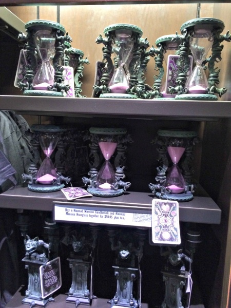 Hour glass & candelabra