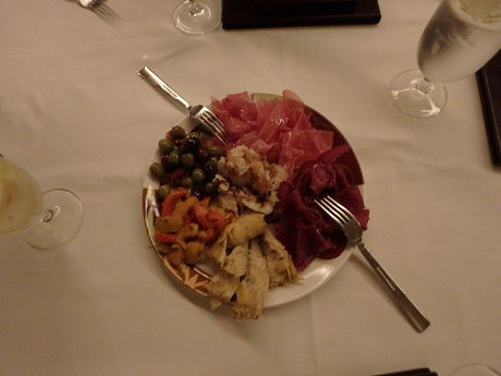 Palo antipasti plate