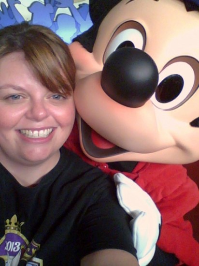 Selfie with Sorcerer Mickey!
