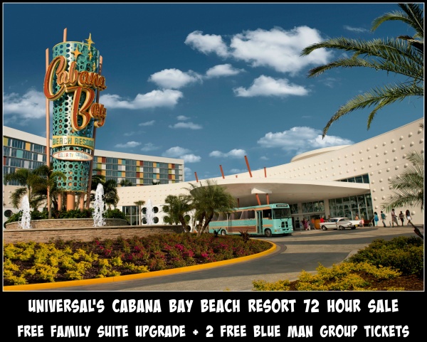 Cabana Bay Resort Sale Free Upgrade