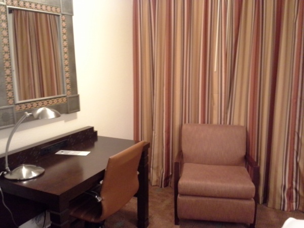 Desk and chair in two queen bedroom