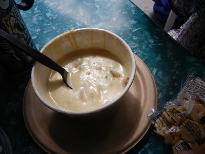 Baked potato soup