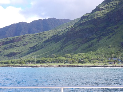 Catamaran view