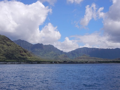 Catamaran view