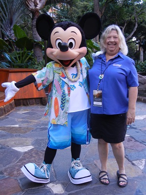 Mickey and I at Aunty's Breakfast Celebration Mickey and I at Aunty's Breakfast Celebration