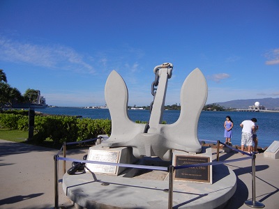 USS Arizona anchor USS Arizona anchor