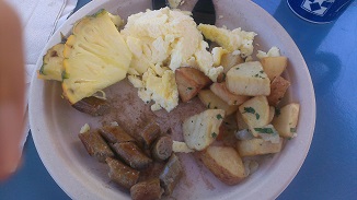 Ulu Cafe breakfast platter