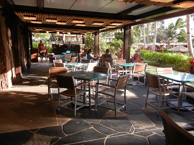 Ulu Cafe seating Ulu Cafe seating