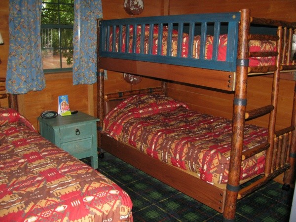 Bunk beds in bedroom