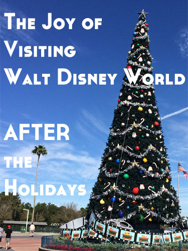 The Joy Of Visiting Walt Disney World AFTER The Holidays