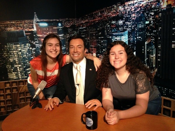 Jimmy Fallon Sitting with Jimmy on the Tonight Show