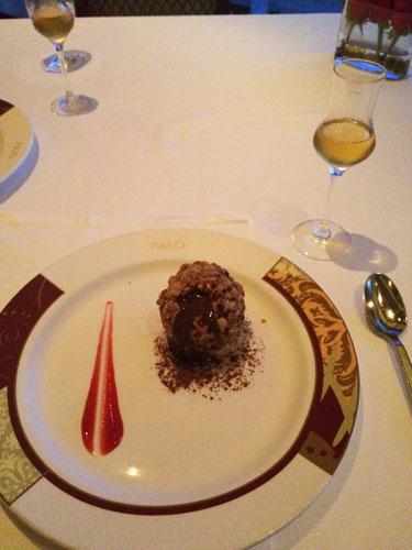 Tarfufo paired with Passito Di Pantelleria Pellegrino ’08