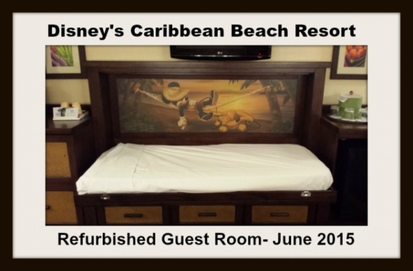 Disney’s Caribbean Beach Resort New Guest Room