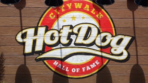 Hot Dog Hall of Fame Signage