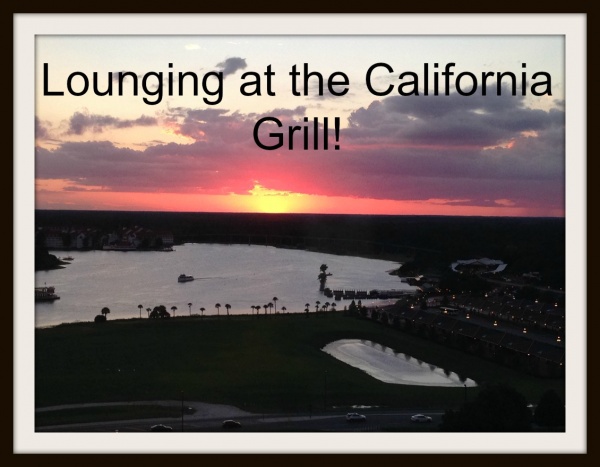 Lounging at The California Grill