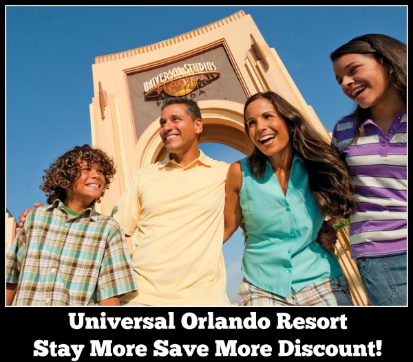 Universal Orlando Stay More Save More