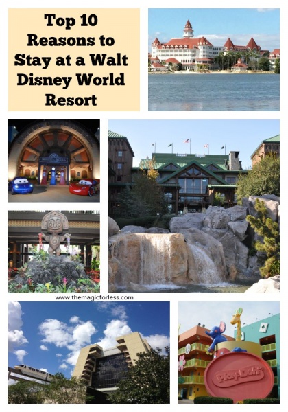 Top 10 Reasons to Stay at an On-Site Walt Disney World Resort